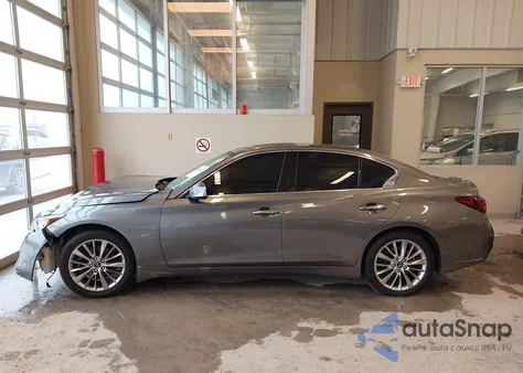 2019 Infiniti Q50 3.0T Luxe из США, поврежденный, VIN JN1EV7AR7KM557161